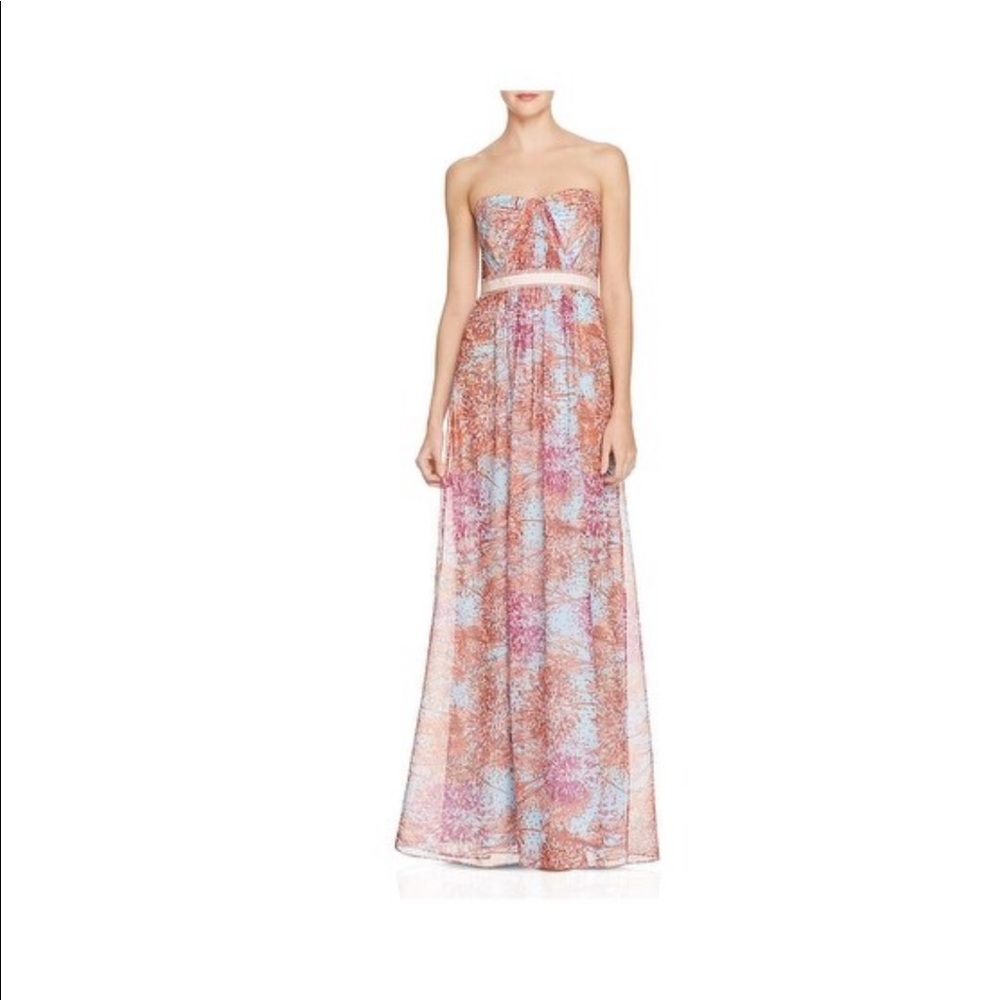 Bcbg Maxazria Amber Long dress in Blue Opal